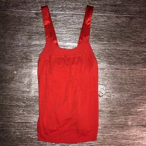 Armani Exchange Sleeveless Top Coral Sz S